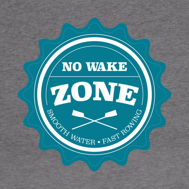 No Wake Zone Rowing Club by Rabassa